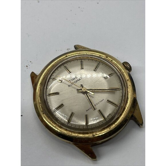 Vintage TIMEX Automatic Men's Wristwatch 46060 10778 Running - Picture 7 of 9